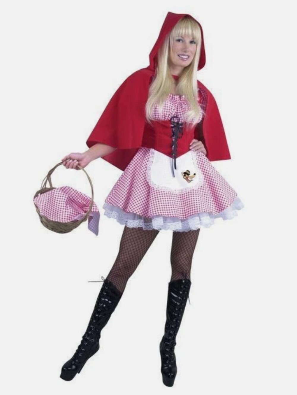 🎃 M • Charades •  Quality Red Riding Hood Storybook Adult Costume